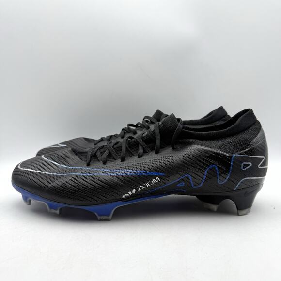 Nike Mens Zoom Mercurial Vapor 15 Pro FG Soccer Cleats US 12 Black Blue NWOB main image 8